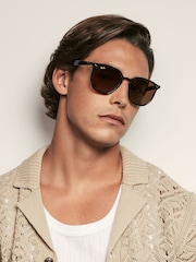 Ray-Ban Hexagonal Sunglasses - Image 9 of 11