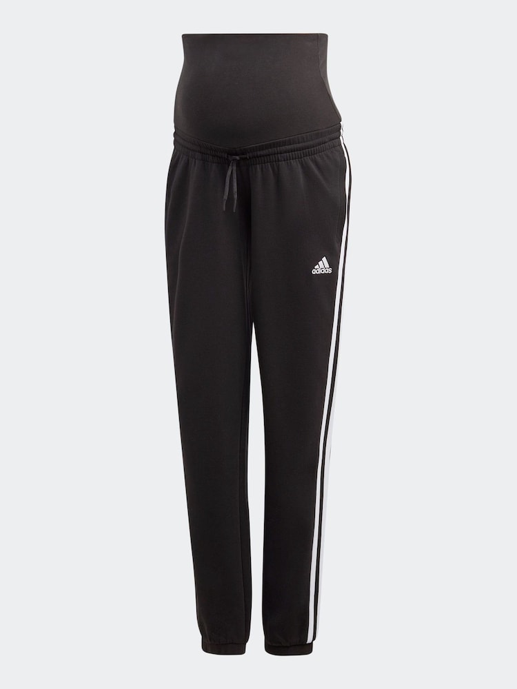 adidas Black Maternity Tracksuit Bottoms - Image 6 of 6