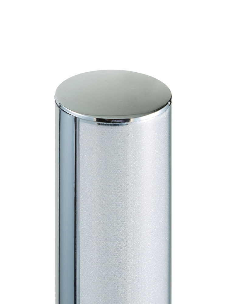 glow Chrome Shimmer Cylinder Floor Lamp - Image 10 of 10 glow Chrome Shimmer Cylinder Floor Lamp - Image 10 of 10