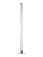 glow Chrome Shimmer Cylinder Floor Lamp - Image 8 of 9