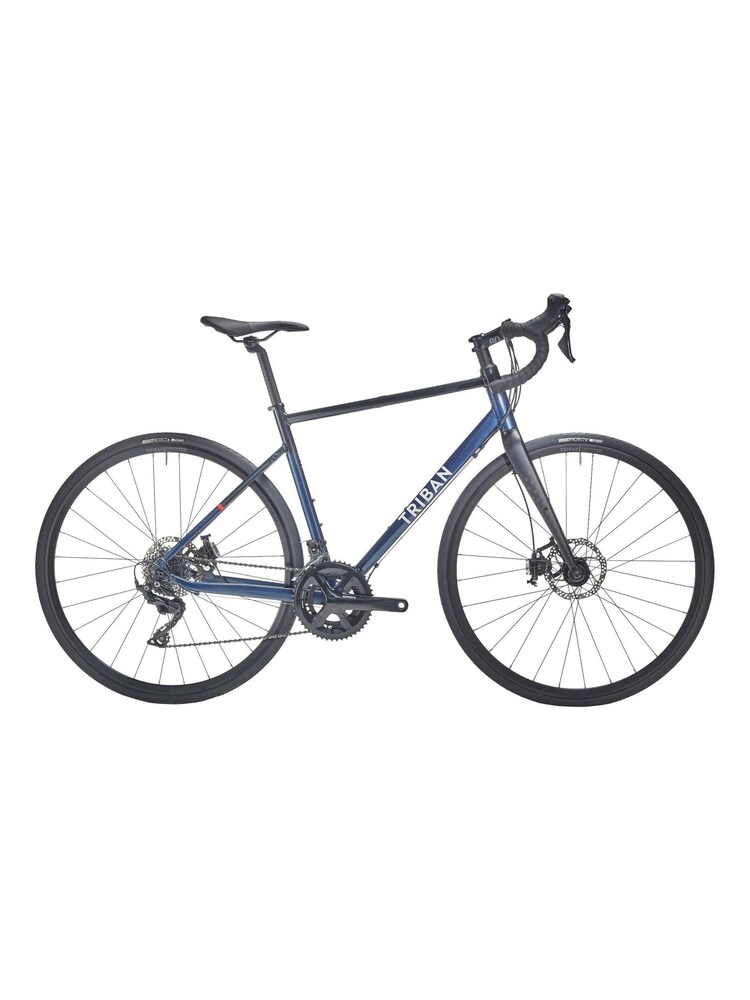 Decathlon Womens Blue Triban RC 520 Size XS Road Bike - Image 1 of 6