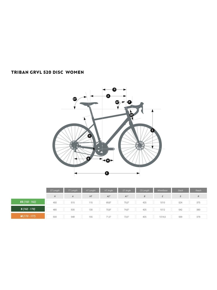 Decathlon Womens Blue Triban RC 520 Size XS Road Bike - Image 6 of 6