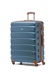 Flight Knight Large Hardcase Lightweight Check In Suitcase With 4 Wheels - Image 1 of 5