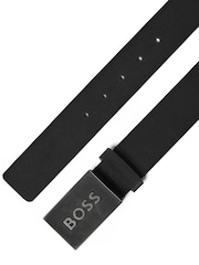 BOSS Black Icon Buckle Leather Belt - Image 5 of 5