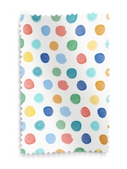 Voyage Primary Cream Blackout Dotty Made To Measure Roller Blind - Image 5 of 6