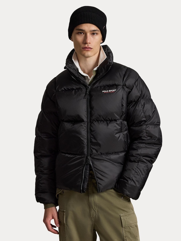 Polo Ralph Lauren Black Polyester Ripstop Printed Jacket - Image 6 of 6 Polo Ralph Lauren Black Polyester Ripstop Printed Jacket - Image 6 of 6