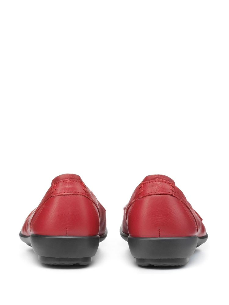 Rojo - Zapatos de piel sin cordones Robyn II de Hotter - Imagen 4 de 4 Rojo - Zapatos de piel sin cordones Robyn II de Hotter - Imagen 4 de 4