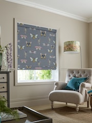 Voyage Storm Grey Fray Made to Measure Roman Blind - Image 5 of 6