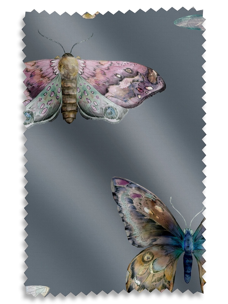 Voyage Storm Grey Fray Made to Measure Roman Blind - Image 5 of 5