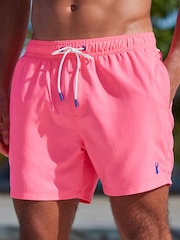 Bright Pink Swim Shorts - Image 3 of 5