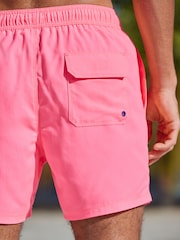 Bright Pink Swim Shorts - Image 4 of 5