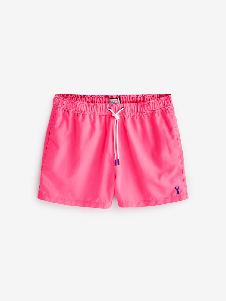 Bright Pink Swim Shorts - Image 5 of 5