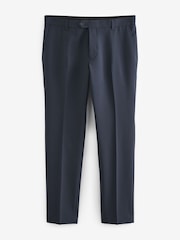 Marineblau/blau - Eng - Maschinenwaschbare, elegante Hose ohne Bundfalte - Bild 6 von 8