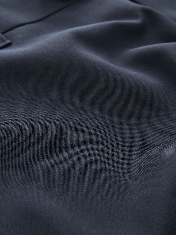 Marineblau/blau - Eng - Maschinenwaschbare, elegante Hose ohne Bundfalte - Bild 8 von 8 Marineblau/blau - Eng - Maschinenwaschbare, elegante Hose ohne Bundfalte - Bild 8 von 8