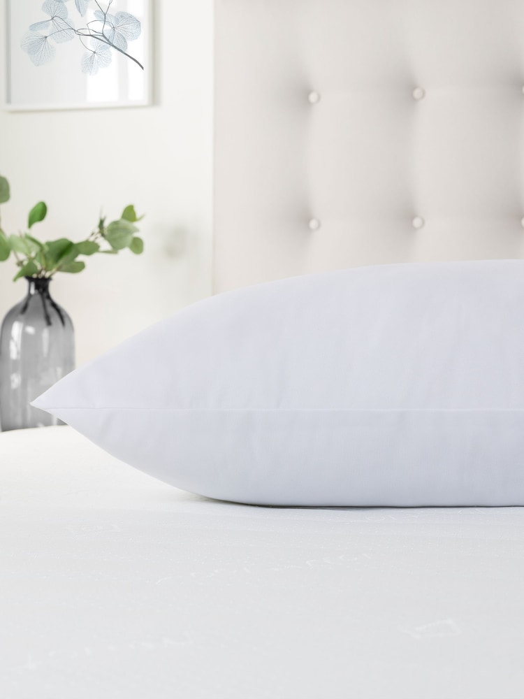 Slumberdown 2 Pack Cosy Nights White Pillows - Image 4 of 4