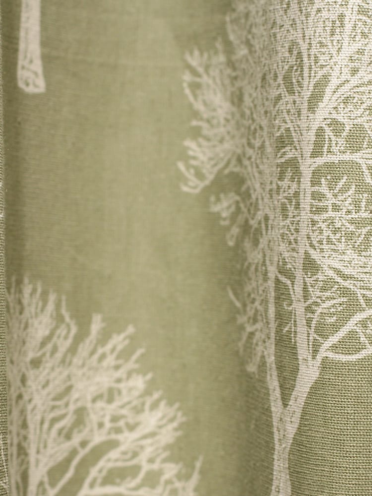 Fusion Green Woodland Eyelet Curtains - Image 2 of 3