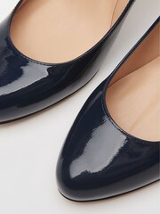 LK Bennett Blue Stila Patent Courts - Image 4 of 4