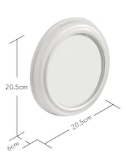 Brookpace Lascelles Cream Deco Style Wall Clock - Image 4 of 4