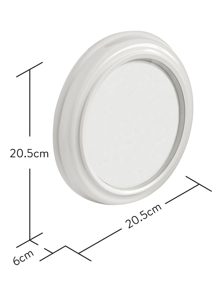 Brookpace Lascelles Cream Deco Style Wall Clock - Image 4 of 4