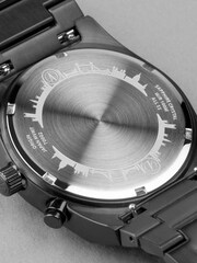 Accurist Origin Mens Black Stainless Steel Bracelet Chronograph Watch - Image 4 of 6