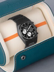 Accurist Origin Mens Black Stainless Steel Bracelet Chronograph Watch - Image 5 of 6