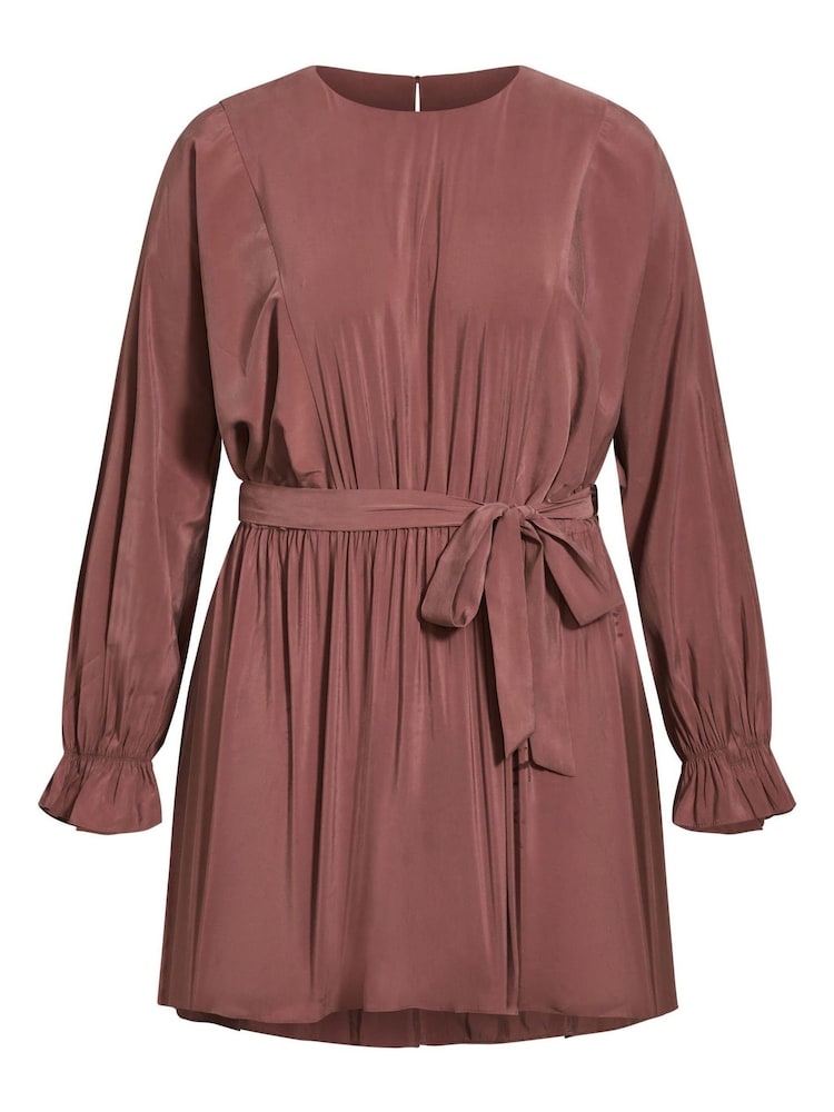 City Chic Red Romanticise Tunic - Image 3 of 3