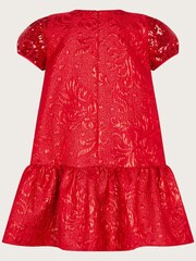Monsoon Cosmic Print Velvet Dress - Image 2 of 3