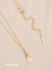 Gold Plated/Silver Plated Semi Precious Stone Necklace - Image 3 of 7