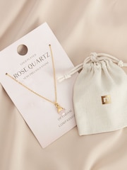 Gold Plated/Silver Plated Semi Precious Stone Necklace - Image 7 of 7