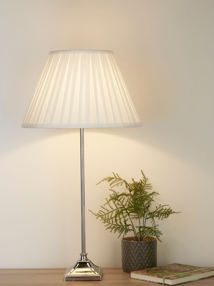 Searchlight Chrome Beta Metal Table Lamp Base - Image 2 of 4