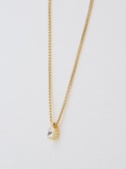 Ted Baker Gold Tone SININAA: Crystal Pendant Necklace - Image 3 of 9
