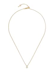 Ted Baker Gold Tone SININAA: Crystal Pendant Necklace - Image 4 of 9