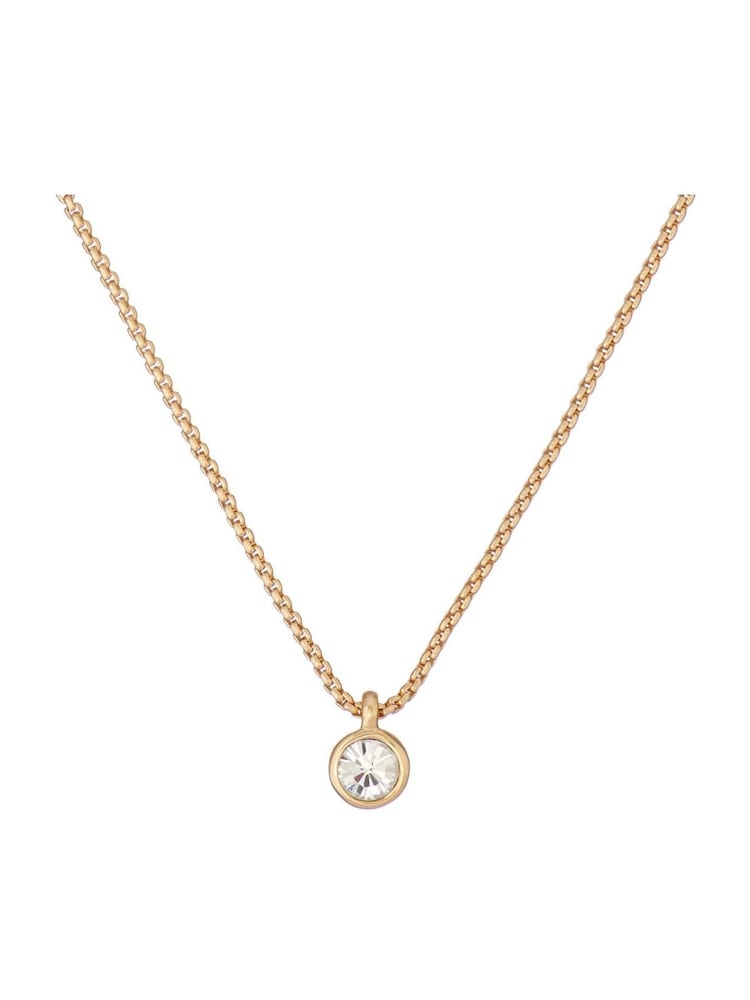 Goudkleurig - Ted Baker SININAA: Crystal Pendant Necklace - Image 5 of 9
