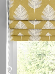 Yellow Finn Made To Measure Roman 100% Cotton Blind - Image 2 of 6