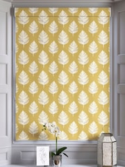 Yellow Finn Made To Measure Roman 100% Cotton Blind - Image 5 of 6