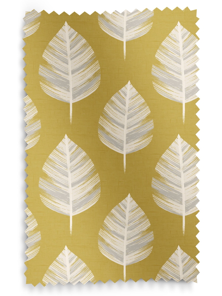 Yellow Finn Made To Measure Roman 100% Cotton Blind - Image 5 of 5