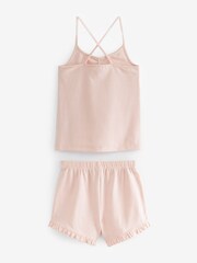 Noir/blanc/rose - Lot de 3 pyjamas courts cami (3-16 ans) - Image 4 de 4