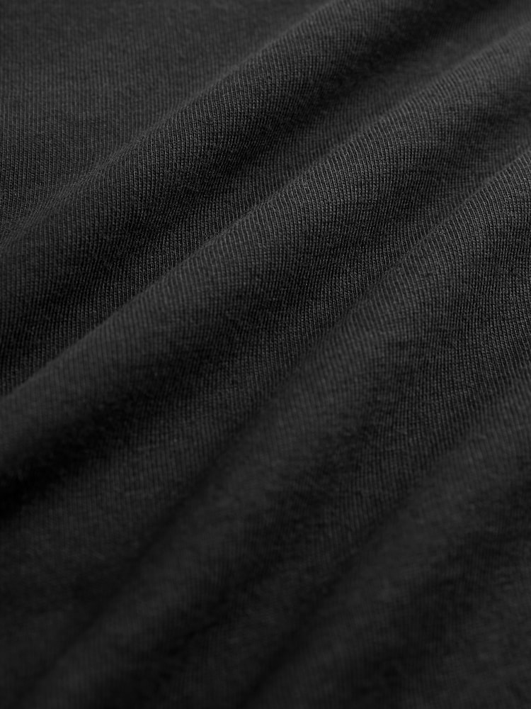 BOSS Black/Blue/Grey Classic 100% Cotton T-Shirts 3 Pack - Image 12 of 12