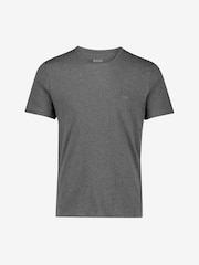 BOSS Black/Blue/Grey Classic 100% Cotton T-Shirts 3 Pack - Image 6 of 11