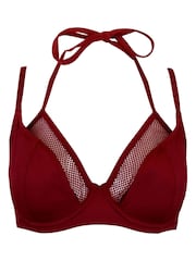 Pour Moi Red Padded Glamazon Bikini Top - Image 3 of 4