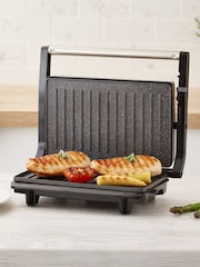 Tower Silver 750W Panini Grill - Image 1 of 8