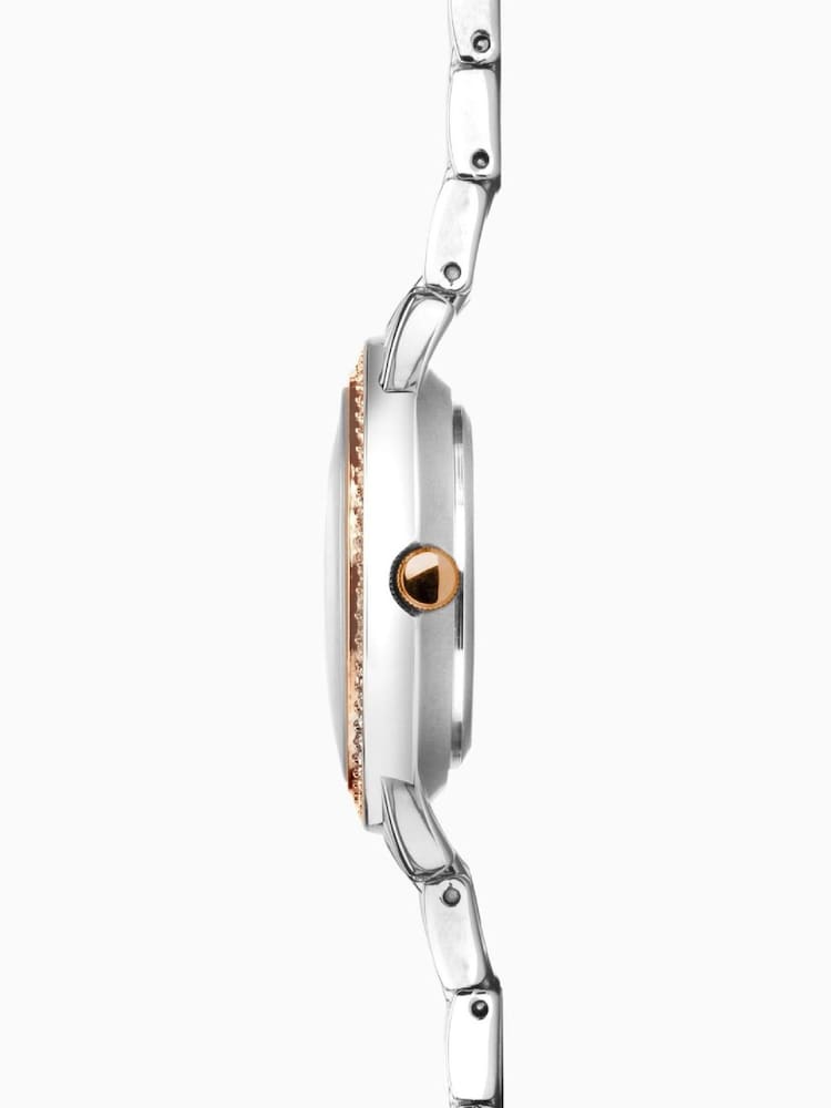 Sekonda Ladies Black Two Tone Bracelet Watch - Image 2 of 5