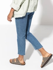 Birkenstock Stone Arizona Birko Flor Nubuck Sandals - Image 8 of 8