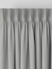 Platinum Grey Montero Velvet Made To Measure Curtains - Image 5 of 9
