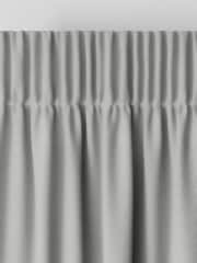 Platinum Grey Montero Velvet Made To Measure Curtains - Image 6 of 9