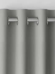 Platinum Grey Montero Velvet Made To Measure Curtains - Image 7 of 9