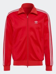 adidas Originals Red Adicolor Classics Beckenbauer Prime Track Top - Image 6 of 6