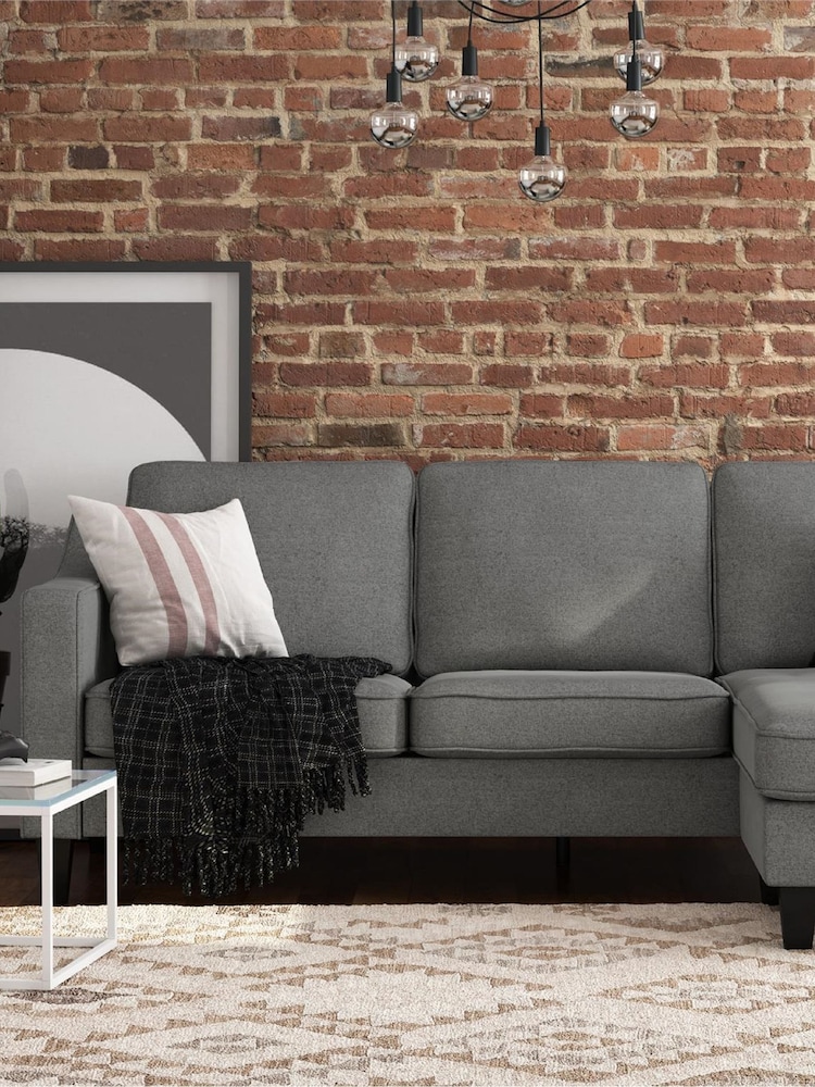 Dorel Home Grey Europe Brighton Sectional Sofa - Image 2 of 4