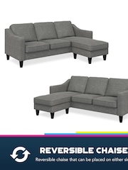 Dorel Home Grey Europe Brighton Sectional Sofa - Image 4 of 4