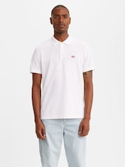 Levi's® White Housemark 100% Cotton Polo Shirt - Image 1 of 5